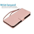 thumbnail image 6 of Galaxy S24,S24 Plus,S24 Ultra 5G Case,Samsung Galaxy S24 Wallet Case, Galaxy S24 Leather Case, Njjex PU Leather Folio Flip Cover Magnetic Closure TPU Shockproof Protective Case Kickstand Strap - Pink, 6 of 6