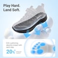 thumbnail image 4 of DREAM PAIRS Kids' Tennis Shoes, Lightweight Running Sneakers with Hook-and-Loop Closure, Breathable Non-Slip Athletic Shoes for Boys and Girls, 4 of 4