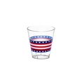 thumbnail image 2 of 40-Count Printed Hard Plastic 2-Ounce Shot Glasses, Stars and Stripes, 2 of 4