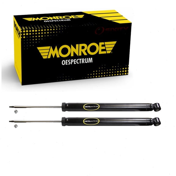 2 pc Rear Shock Absorbers compatible with Mazda 3 2012-2013