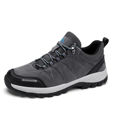 

Hobibear Mens Sneakers Leather Running Shoes Trainers Sneaker Casual Hiking Shoes
