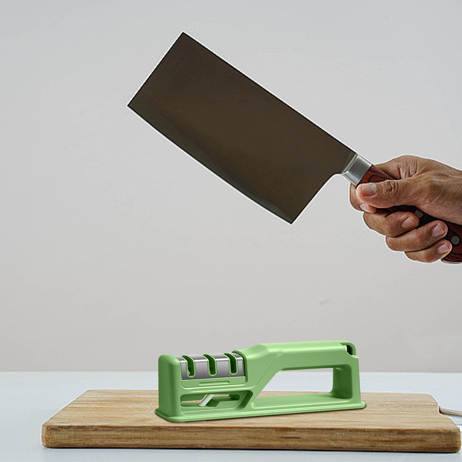 Aiguiseur De Couteaux Portable Carbure De Tungstène Et Céramique - Sans Marque