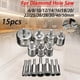 thumbnail image 4 of Juego de 15 brocas con revestimiento de diamante para azulejos, mármol, vidrio, cerámica, sierras de corona, brocas para herramientas eléctricas de 6 mm a 50 mm., 4 of 5