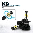 thumbnail image 3 of Obndvu for Toyota Tacoma 2005-2011 LED Headlight H4 High/Low+9006 Fog Light Bulbs Kit, 3 of 13