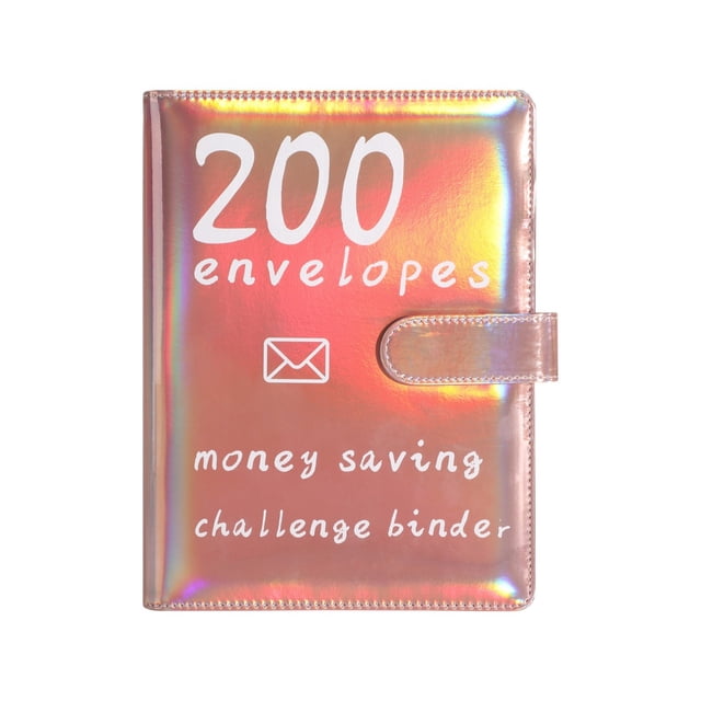 Loose Leaf Savings Challenge Book - Envelope System Savings Tracker For Financial Goals & Budget Management