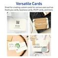 thumbnail image 4 of Avery 2-1/2" x 3-1/2" Rounded Corner Cards, Matte Ivory, 60ct, 4 of 11