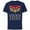 Navy, variant on Marvel Captain Marvel Carol Danvers Holiday Sweater - Short Sleeve Cotton T-Shirt for Adults - Customized-Black