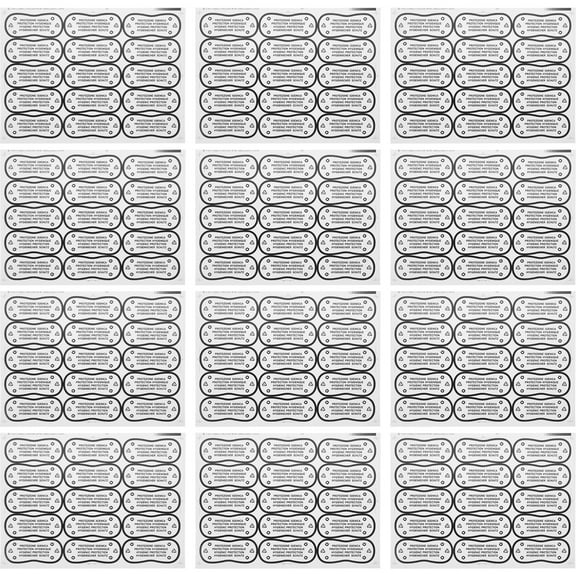 Voiceine 100Pcs Swimwear Protective Sticker Underpants Protective Decal Panty Liner