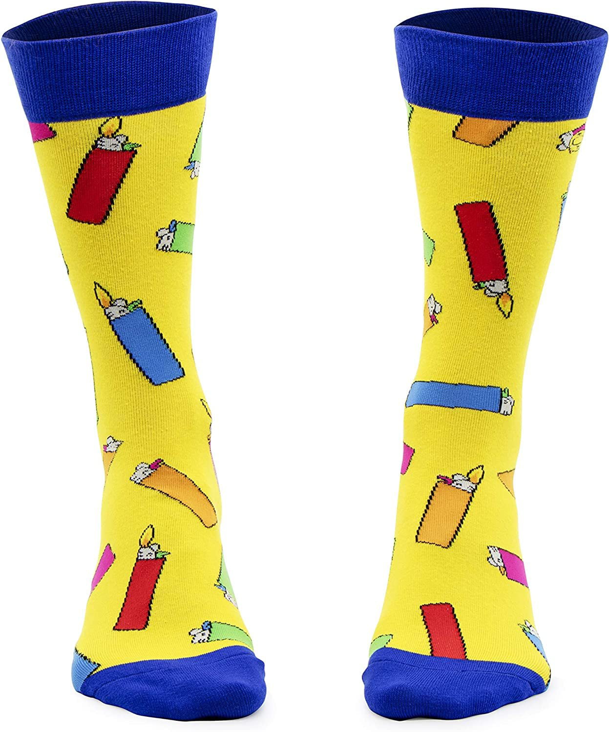 FATMINGO SOCKS Crazy Fun Colorful Funny Socks For Men Casual Mens