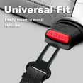 thumbnail image 4 of Plutus Pet Dog Seat Belt for Car, Adjustable with Carabiner Clip, Black, 4 of 7