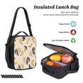 thumbnail image 5 of Banana Shaped Petals Backpack 17 Inch Set with Lunch Bag and CaseDurableTravel Bag Combo for Work Commuting Daily Use, 5 of 8