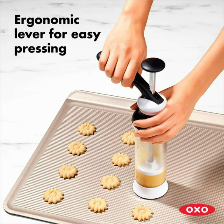 OXO Good Grips Cookie Press with 12 Stainless Steel Disks