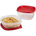 thumbnail image 4 of Rubbermaid Easy Find Lids Food Storage Containers, 4-Piece Set, 4 of 6