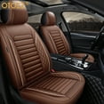 OTOEZ Car Seat Covers 5Seats Full Set Waterproof Leather Universal for