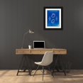 thumbnail image 3 of Borders, Cole 19x24 Black Ornate Wood Framed with Double Matting Museum Art Print Titled - PP651-Faded Blueprint Luxury Watch Patent Poster, 3 of 4