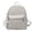 Sky Blue, variant on Floral School Backpack, PU Leather Waterproof Backpack with Pendant, Heavy Duty Mini Bookbag for Travel Work College, Beige