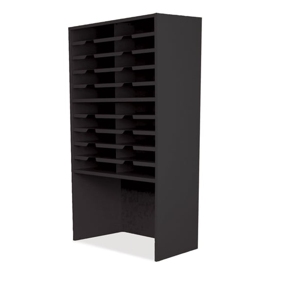 Marvel Mailroom pocket sorter This riser combination 20 pocket Black
