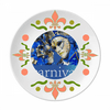 Carnival Love Between Men Women Flower Ceramics Plate Tableware Dinner Dish