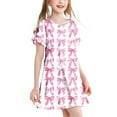thumbnail image 2 of ATOGUTA Size 3T-12 Girls Pajamas Clothes Sleepwear Summer Princess Pajamas Night Dress for Kids Multicolor, 2 of 4