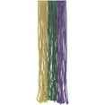 thumbnail image 2 of 4E's Novelty 144 Mardi Gras Beads Necklaces, Purple Green Gold, 33 Inches Long, 2 of 8