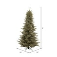 thumbnail image 2 of Vickerman Artificial Christmas Tree 3'x25" Antique Champagne Fir Tree 234 Tips, 2 of 2