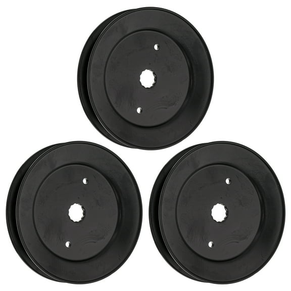 8TEN Deck Spindle Pulley for AYP Husqvarna 153532 532173435 3 Pack 810-CPL2224Y