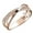Gold, variant on Yammee Practical Alloy Rings Waterproof Finger Jewelry Comfortable Elegant Rings Suitable for Women and Couples Present
