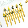 thumbnail image 5 of 5PCS Retractable Ballpoint Pen Black Inks Office Writing Pen for Journaling, 5 of 20