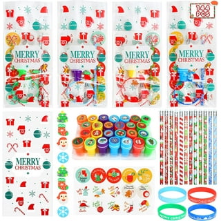 Set of 2 Cute Christmas Bubble Poppers - Snowman and Snowflake - Fidget Toy - Fun Party Favor Toy - Winter Holiday (Random Colors)