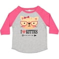 thumbnail image 3 of Inktastic Cat Lover I Love Kitties Girls Toddler T-Shirt, 3 of 5