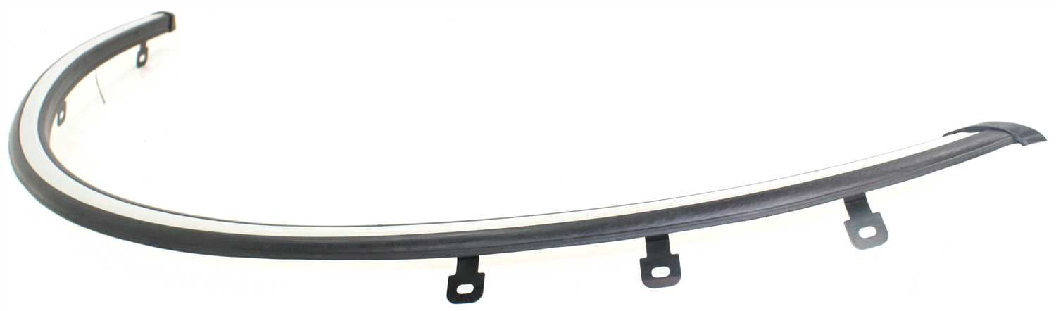 Replacement T221302 Fender Flares Compatible with 1995-2000 Toyota Tacoma Front, Left Driver Chrome