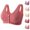 Khaki, variant on LOVZFMLL Plus Size Bras for Women Lace Stripe Floral Comfort Soft Push Up Bra No Underwire Front Closure Full Coverage Everyday Bralettes Khaki 7XL