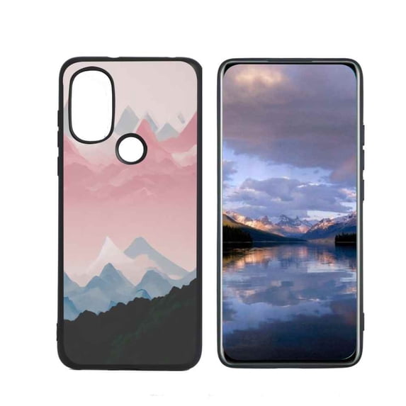 Compatible with Moto G Power 2022 Phone Case, Mountains-16 Case Men Women, Flexible Silicone Shockproof Case for Moto G Power 2022