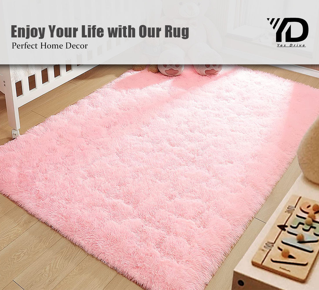 Modern Area Rugs Fluffy Living Room Carpet