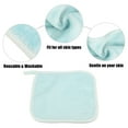 thumbnail image 4 of 4pcs Reusable Makeup Removal Cleaning Cloth Washable Makeup Remover Cleaning Towels Green 8''x8'', 4 of 7