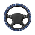 thumbnail image 3 of Fotbe Blue Heron Floral Garden for Steering Wheel Cover Universal 15 in Car Accessories for Men Women,Steering Wheel Protector Comfortable Protective Case for SUV Sedan Decor, 3 of 8