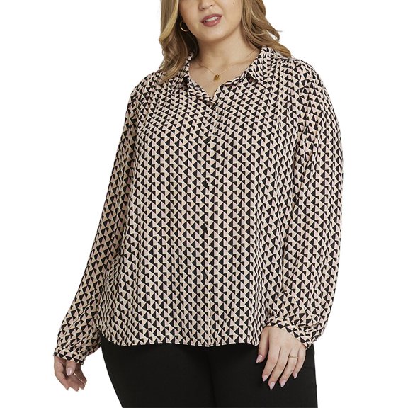 NYDJ womens Plus Modern Blouse, 5X