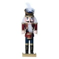 thumbnail image 3 of GUOOL 25cm Nutcracker Soldier Figurine Multipurpose Decor Collectible Crafts Christmas, 3 of 9