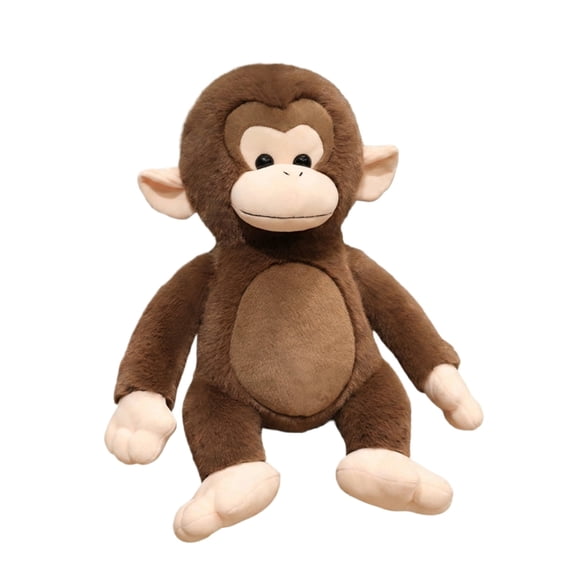 Monkey Stuffed Animals Plush Toys, 11" Cute Plushie Soft Cuddly Plushy Fluffy Soft Toys, Gifts for Family Girls Boys (Brown)