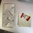 thumbnail image 3 of Ins Stylish Cute Ribbon Bow Transparent Phone Case For iPhone 15 14 13 12 11 Pro Max X XR 7 8 Plus SE 3 Shockproof Soft Cover ZR, 3 of 7