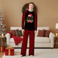 thumbnail image 7 of Family Christmas pajamas, Christmas print holiday pajamas set, soft holiday pajamas,Woman L, 7 of 7