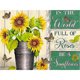 thumbnail image 1 of Diamond Drill Sunflower 5D DIY Kits de pintura Full Round Wall Decor Art (sz2228) FLhrweasw Nuevo, 1 of 9