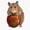 1pcs, variant on Hamster Red Apple Original Illustration Cute Fruit Art Sticker