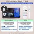 thumbnail image 6 of Voice Replacement for Google-Chromecast-Remote, G9N9N for Chromecast with Google TV Remote, for Google TV Streamer (Only for Snow Chromecast Google), 6 of 9