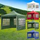 thumbnail image 1 of Foldable Waterproof Outdoor Party Tent Rain Cloth Heavy-Duty Oxford Gazebo Garden Canopy Tent, 1 of 3