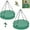 2 PCS, variant on 20'' Bird Seed Catcher Tray for Bird Feeder, Birdseed Hoop for Hanging Bird Feeder Platform, Outdoors, Backyard, Garden