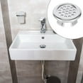 thumbnail image 5 of LABSERRON 20Pcs Silver Bathroom Sink Overflow Cover for Homeowners and Property Managers 1.18X1.18in, 5 of 8