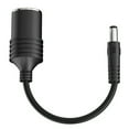 thumbnail image 2 of DC 5.5x2.1mm Male to Car Lighter Female Socket Power Charger Plug New, 2 of 6