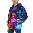 thumbnail image 2 of Kdxio Colorful Potion Bottles Magic Pattern Boys Athletic Unisex Boys Girls Hoodie with Pocket Sweatshirts-Small, 2 of 6