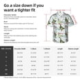 thumbnail image 5 of Sikiie Mallard Ducks Wild Birds Print Men's Hawaiian Shirt, Summer Beach Button Pocket Short Sleeve T-Shirt,XX-Large, 5 of 7